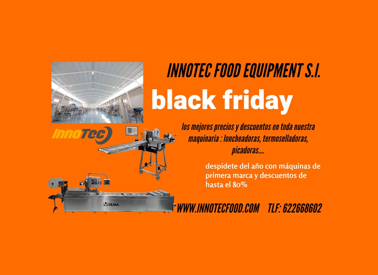 Black Friday en Innotec Food!!!